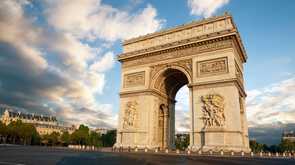 Viaggio a Parigi: Arco di Trionfo