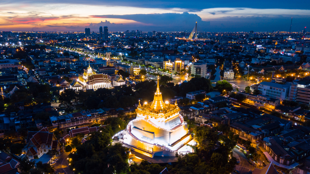 Bangkok: Wat Saket